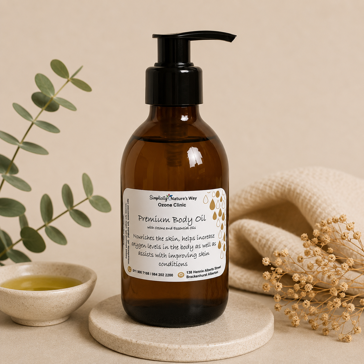Premium Body Oils (200ml)
